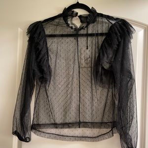 Brand new w/tag blouse made in France.